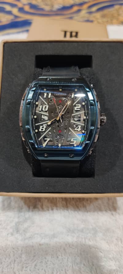 Tubular Stylish Watch – Black Dial – Excellent Condition