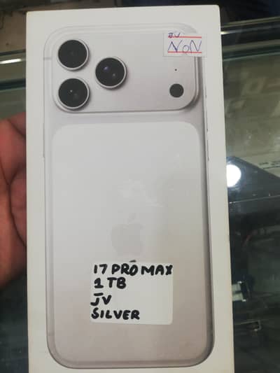 Apple iPhone 17pro SILVER 1TB JV Boxpack Nonactive