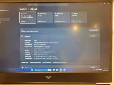 HP Victus 15 - i5 12Gen - GTX 1650