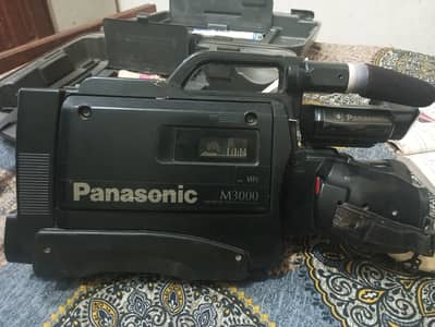 Panasonic M3000 VHS Vintage Camera Complete Set