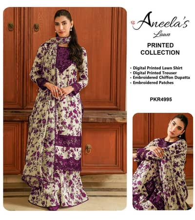 Summer lawn chiffon collection 2026