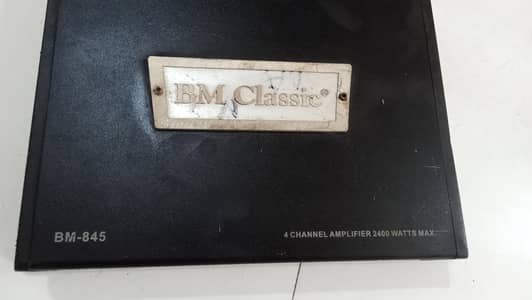 BM Classic 2400 watt Amp