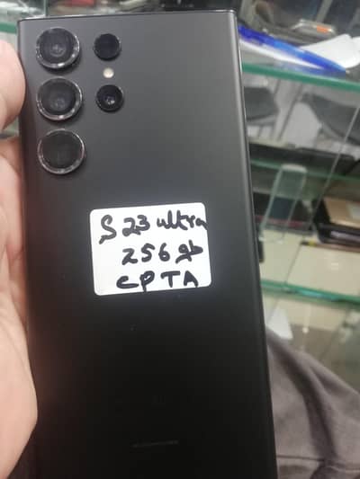 Samsung galaxy S23 ultra vip pta 256gb only glass little crack