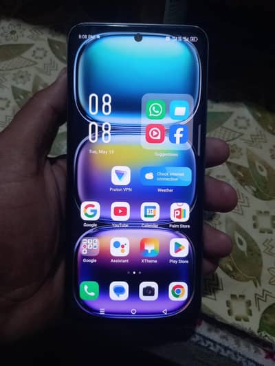 Infinix hot 50pro 8/128 with box read add fast