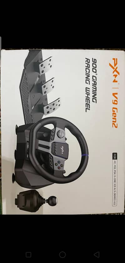 PXN V9 Gen2 Racing Wheel Set - 10/10 With Official Wrannty
