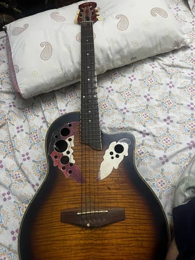 alice special rockstar series semi accoustic guitar