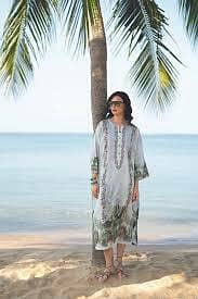 Printed lawn kaftan