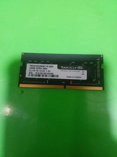 8 GB DDR4 And 16 GB DDR4 Laptops Rams