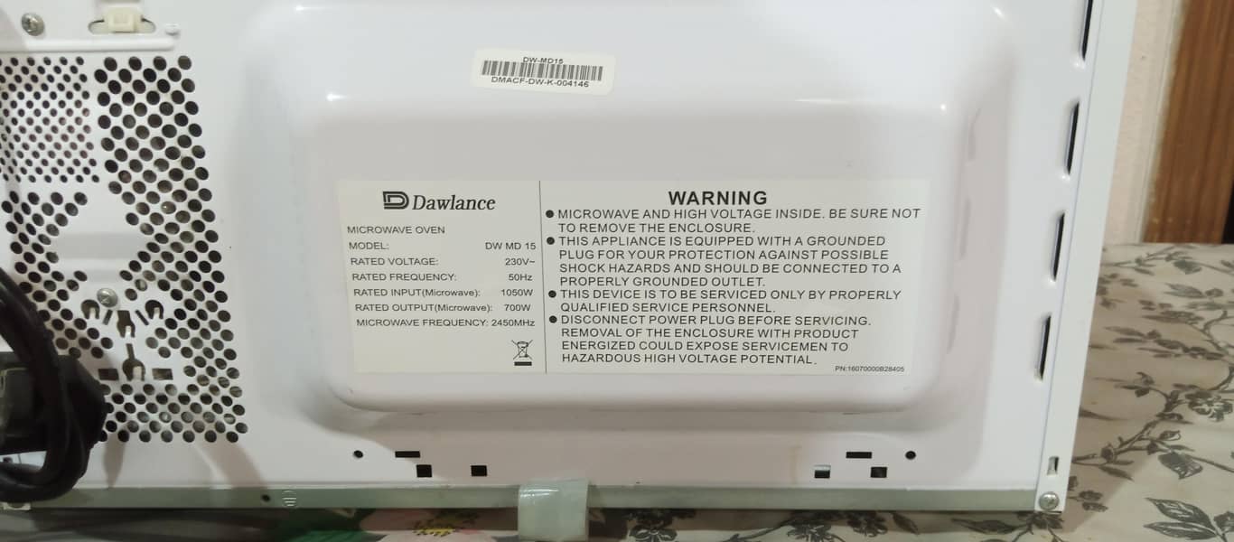 Dawlance Microwave 7