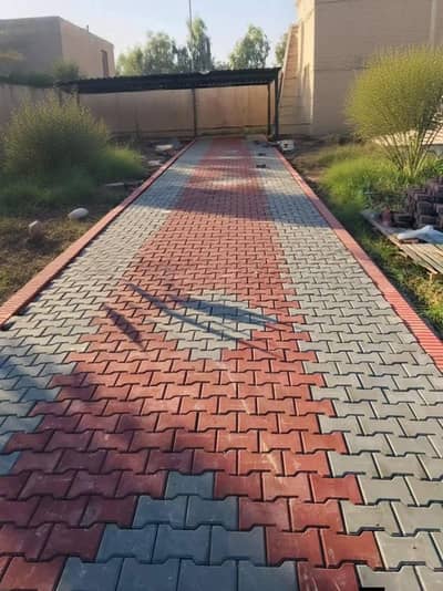 Pavers / Tuff tiles / tuff paver / kerb block / envicrete / kerb block