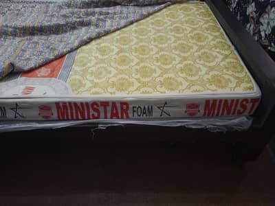 Single bed hard (medicated) mattress in very good condition