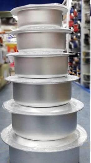 silver patila set