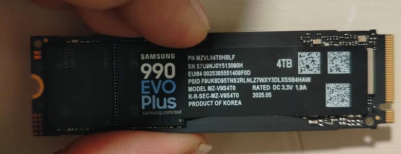 Samsung 990 Evo Plus 4TB New