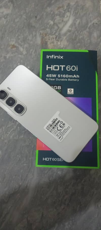 Infinix Hot 60i With full Box And Warranty
