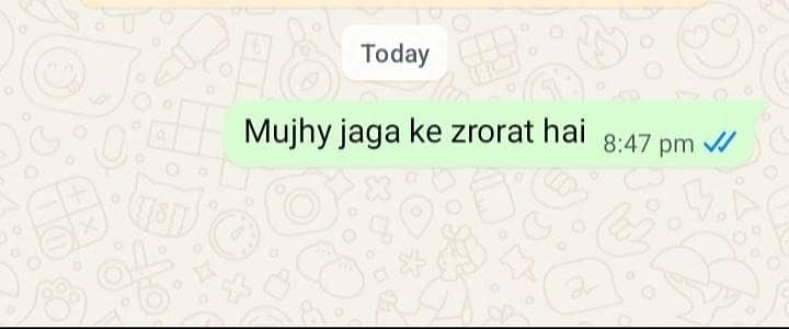 Mujhy masjid ka khidmat Karna hai