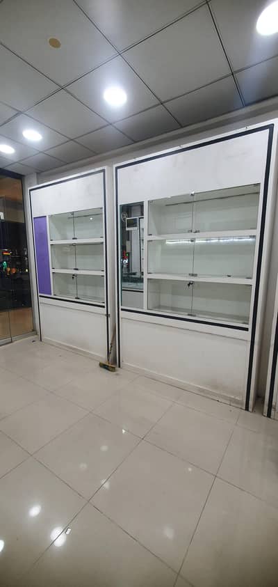 2 Showcase For Sale In Good Condition