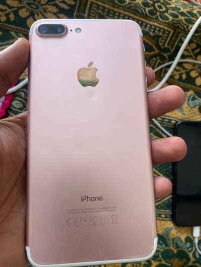 iphone 7 plus PTA approved 128gb 03257715493