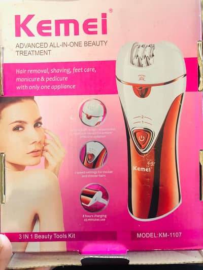 Kemei 3 in 1 epilator
