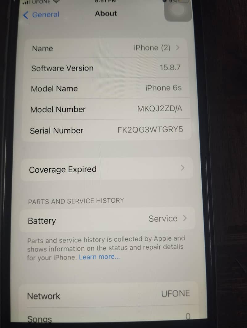 iPhone 6s 0