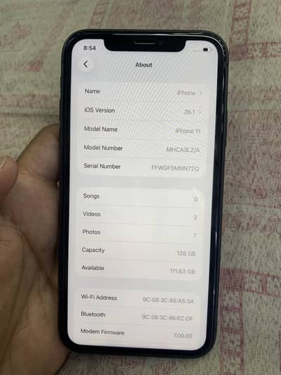 iPhone 11 non pta 128Gb (03156062963)