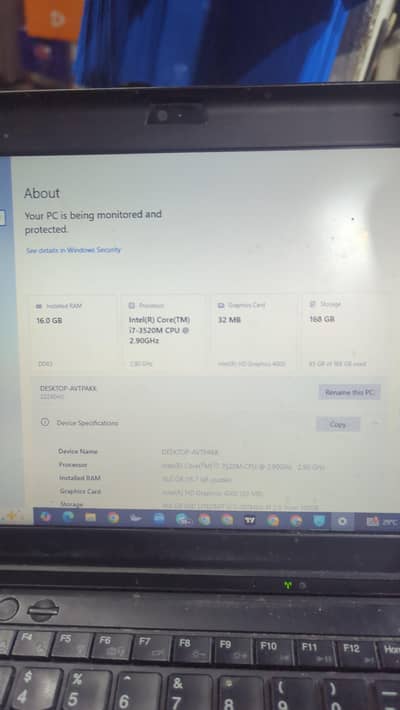 Lenovo Thinkpad ii7 3rd generation