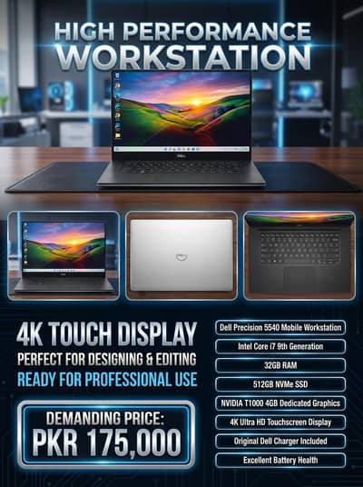 Dell Precision 5540 Mobile Workstation for Sale