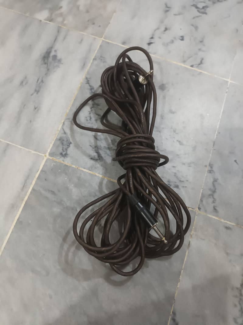 speakers wire for audio.  patching cable  mic wire 2