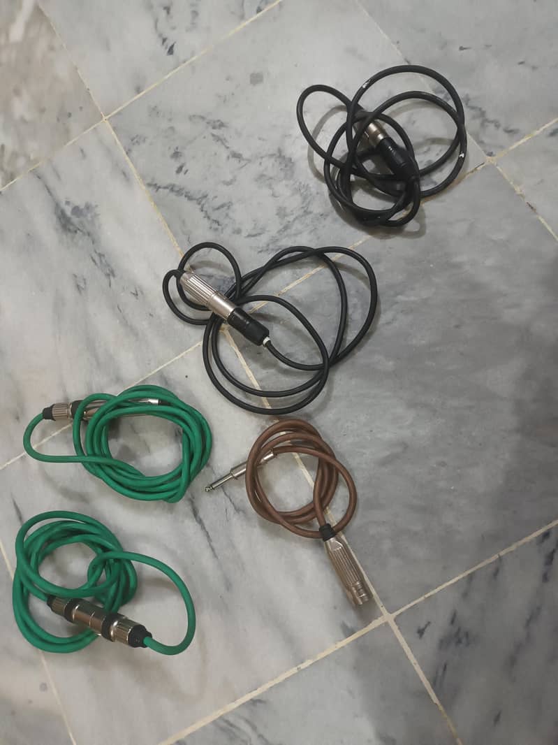 speakers wire for audio.  patching cable  mic wire 7