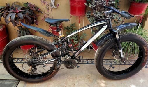 Fat Tyre Bicycle Cycle