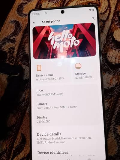 Moto G Stylus 5G 2024