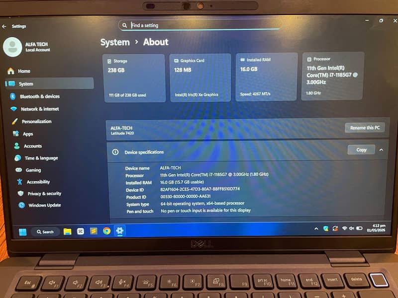 Core i7 11th generation 2