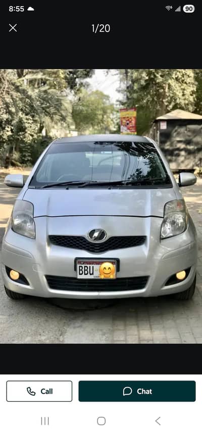 Toyota Vitz 2008/2014 Sindh Registered