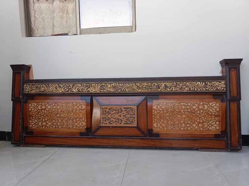 Bed with side tables 1