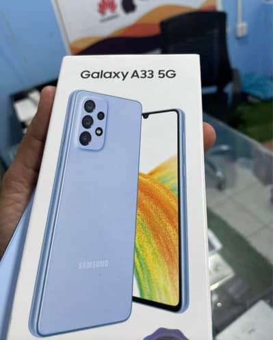 Samsung A33 5G 8GB RAM 128 GB memory PTA approved. 0328=610=2363