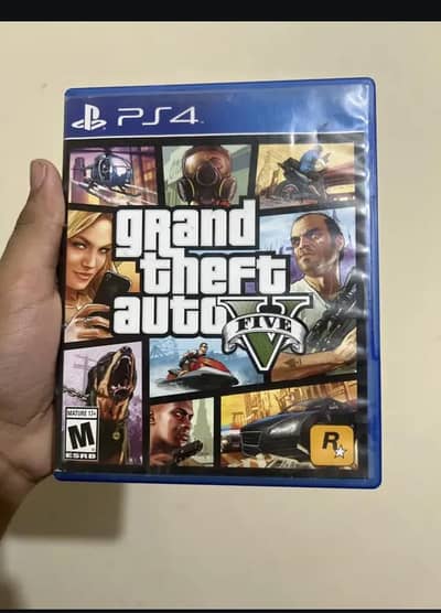 PS4 gta5 disc