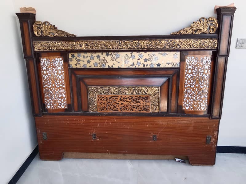 Bed with side tables 2
