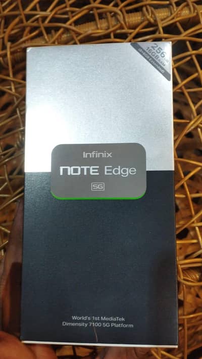 infinix note edge blue brand new inactive