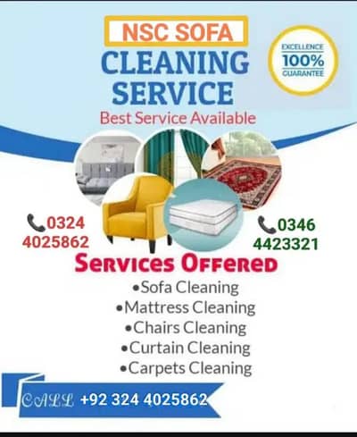 Sofa Cleaning Service & Carpet mattress Plz Call Us 03244025862