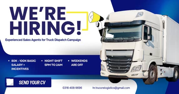 Job Oppurtunity - Truck Dispaatch - Call Center