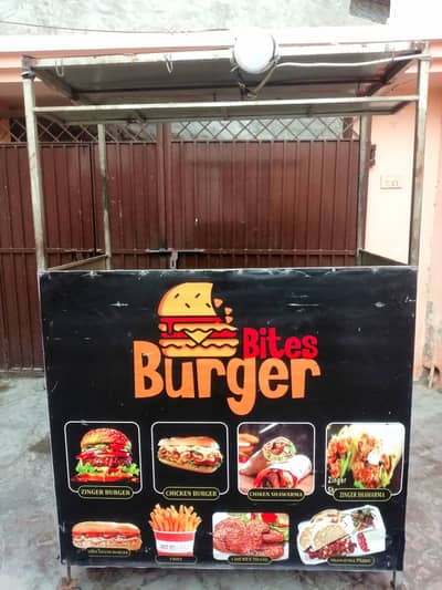 Shawarma Burgar Fast Food Counter