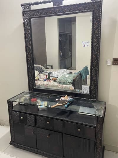 Wooden bed for sale king size