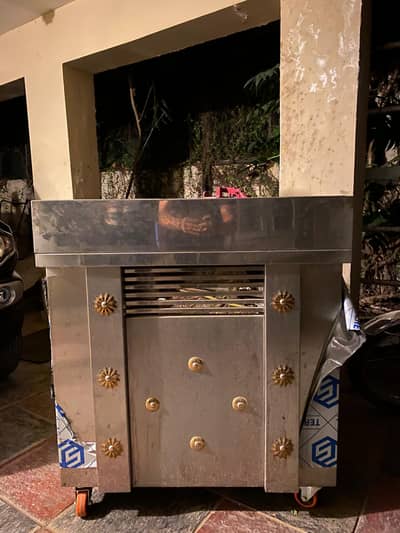 Fries counter and equipment
