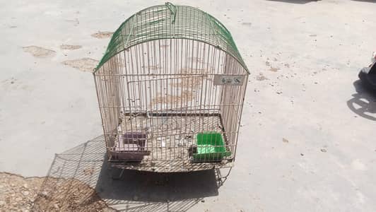 birds , parrot cage , slightly used, like new