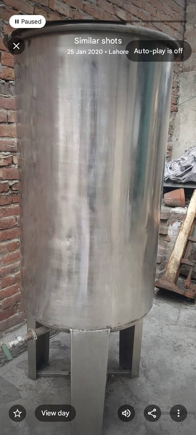 Milk tank for sale 304 stanlesssteel 500 ltr