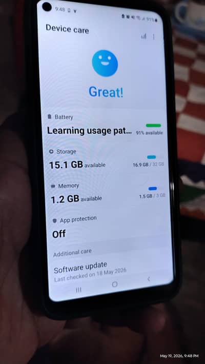 Samsung Mobile M11 | 3gb-32gb | Dual SIM | PTA | with Box | Batery 99%