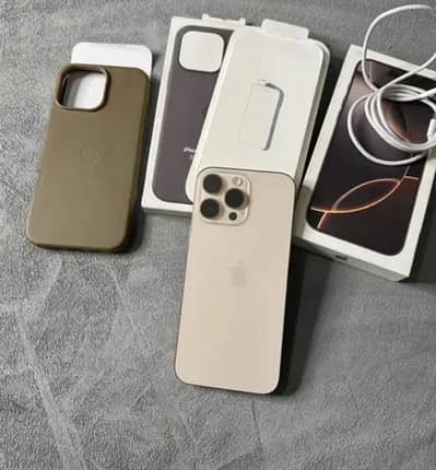 i phone 16 pro max With Full box