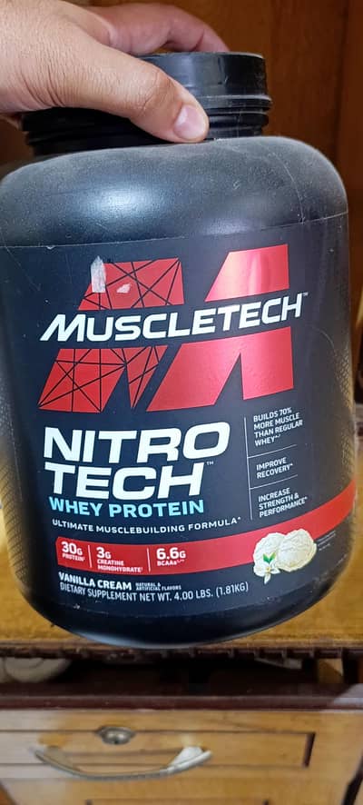 MuscleTech NitroTech Whey Protein  5lb