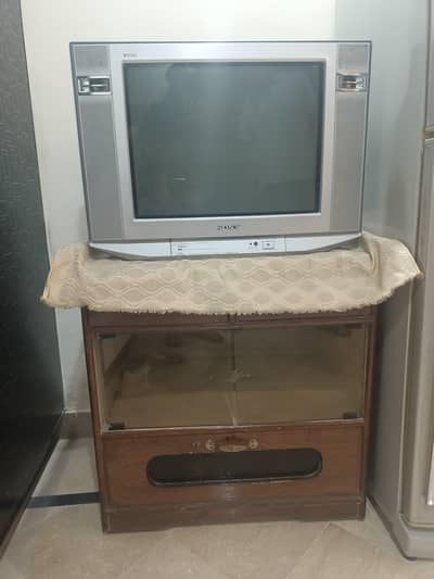 SONY TV ALONG THE TROLLY