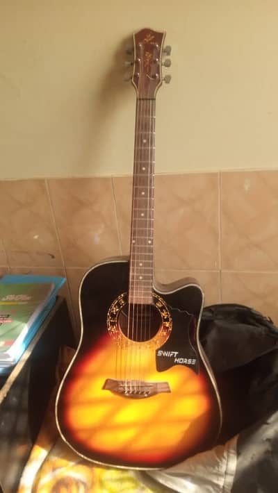 Acoustic guitar swift horse