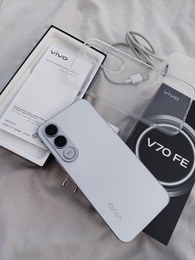 Vivo V70 FE 5G Complete Box Urgent Sale Connect Wtp No